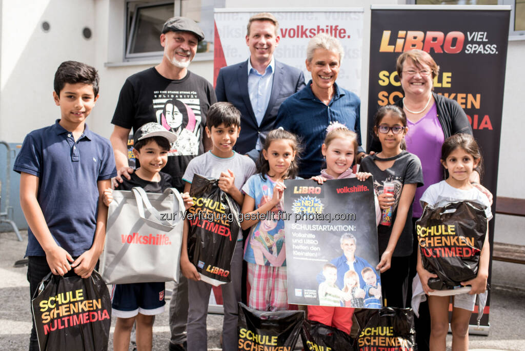 Volkshilfe Österreich: Mit Volkshilfe und LIBRO einem gelungenen Schulstsrt entgegenblicken (Fotograf: Christopher Glanzl / Fotocredit: Volkshilfe Österreich), © Aussender (22.08.2017) 