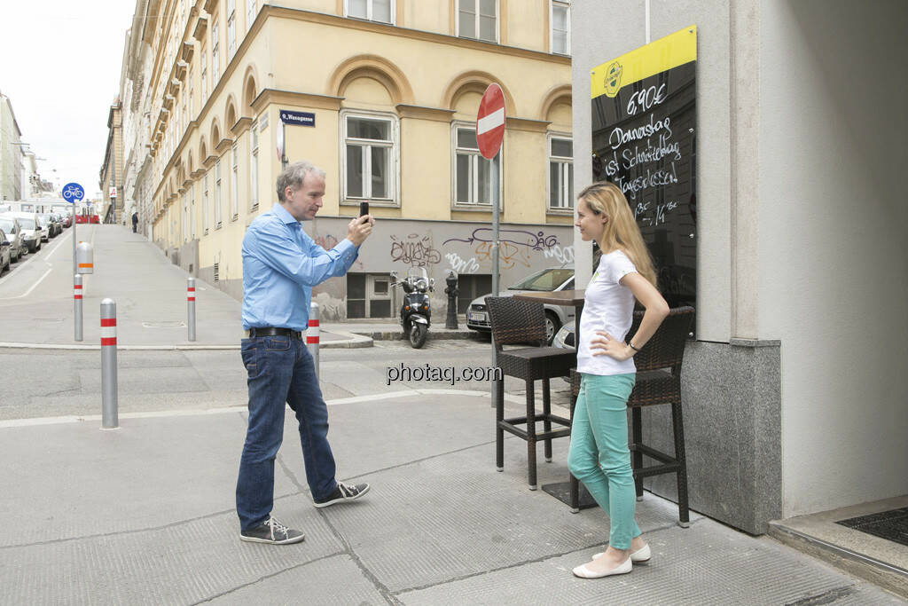 Christian Drastil, Claudia Gamon (JuLis/Neos), © finanzmarktfoto.at/Martina Draper (23.05.2013) 