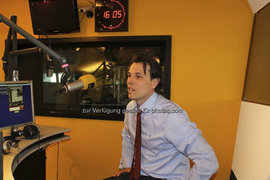 Rudolf Brenner, Philoro, zu Gast bei FM4, © Philoro (25.05.2013) 