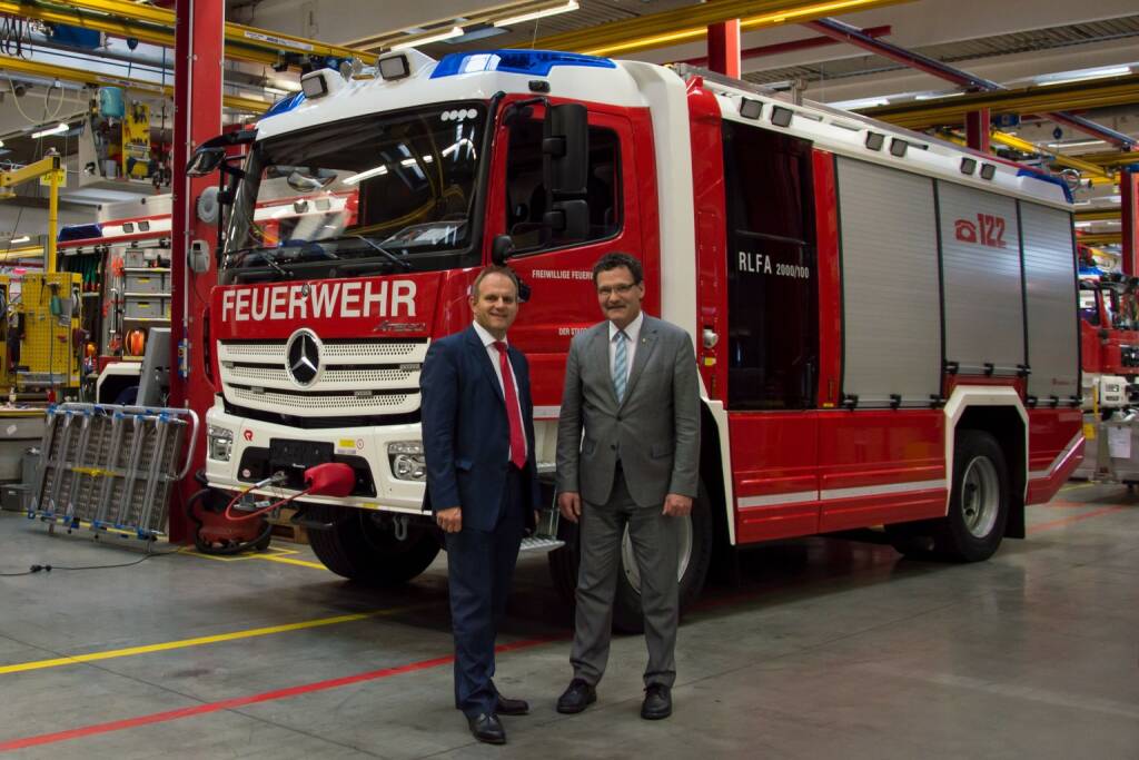 Rosenbauer International AG / Rosenbauer liefert wichtigen Beitrag zum Katastrophenschutz in Deutschland; Fotocredit: Rosenbauer, © Aussendung (08.09.2017) 