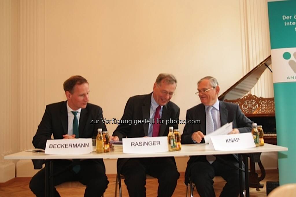 IVA-Vorstand v.l.n.r. Florian Beckermann, Wilhelm Rasinger, Michael Knap (25.05.2013) 