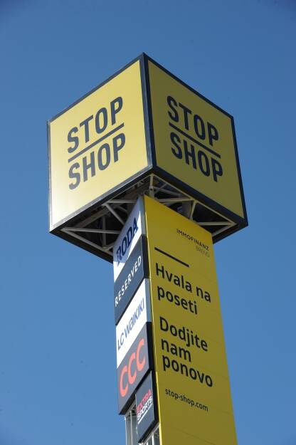 Immofinanz Stop Shop Lazarevac (Fotocredit: Immofinanz), © Aussendung (15.09.2017) 