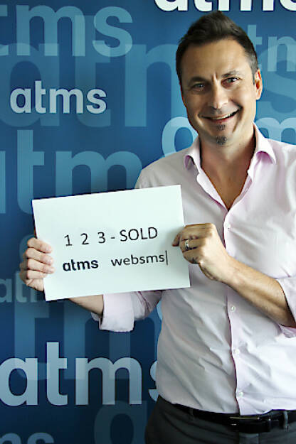 BK Invest GmbH kauft atms-Gruppe: Markus Buchner, Geschäftsführer atms GmbH, nach dem erfolgten Closing; Fotocredit: atms, © Aussendung (19.09.2017) 