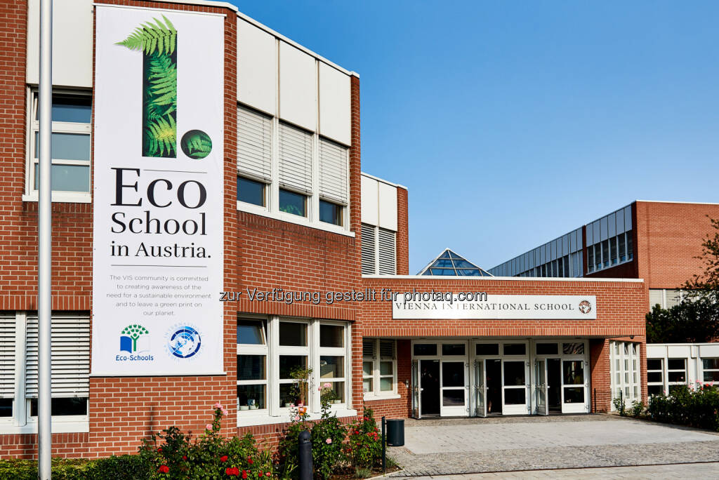 Vienna International School (VIS): Vienna International School als erste 'Eco-School' Österreichs ausgezeichnet (Fotograf: GABRIELEPAAR / Fotocredit: Vienna International School), © Aussender (28.09.2017) 
