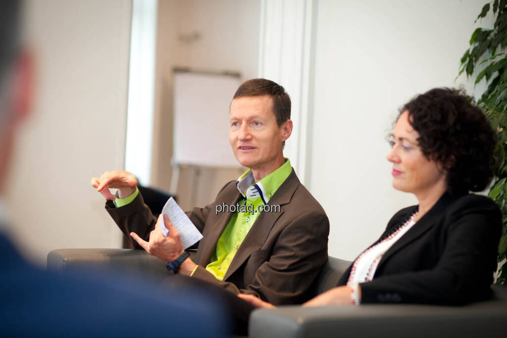 Florian Vanek (Wiener Börse) - Susanne Lederer-Pabst (4-your-biz.com) - (Fotocredit: Michaela Mejta für photaq.com), © Michaela Mejta für photaq.com (02.10.2017) 