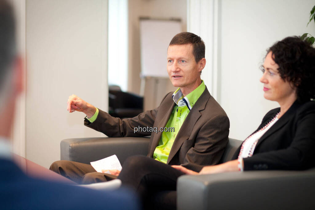 Florian Vanek (Wiener Börse) - Susanne Lederer-Pabst (4-your-biz.com) - (Fotocredit: Michaela Mejta für photaq.com), © Michaela Mejta für photaq.com (02.10.2017) 