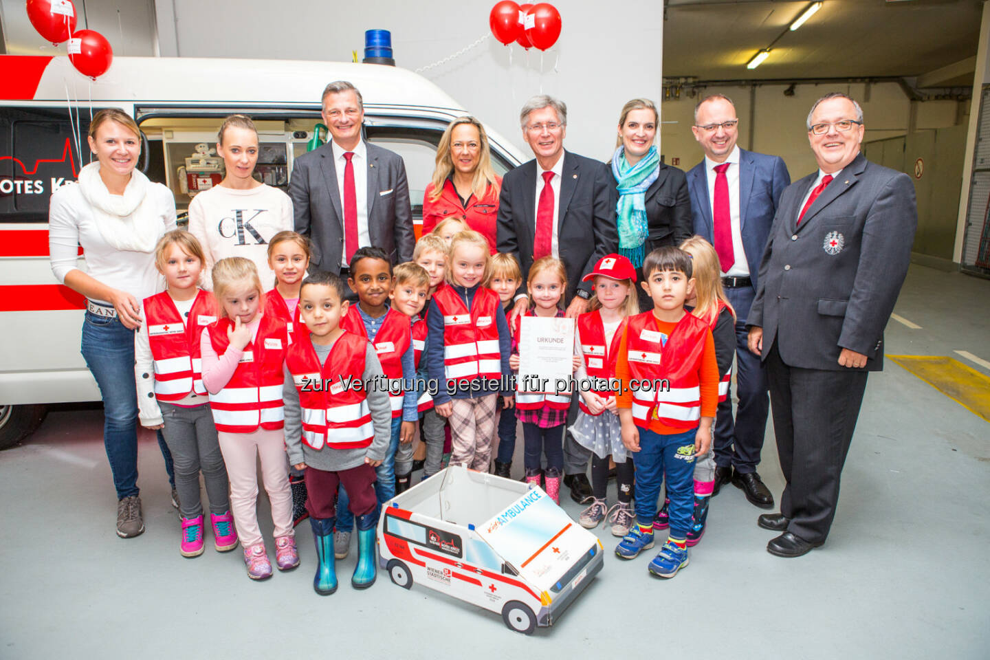 Wiener Rotes Kreuz: Wiener Städtische und Wiener Rotes Kreuz: 30.000 Kinder in sechs Jahren KIDS Programm (Fotograf: Kellner. Holly  Thomas / Fotocredit: Wiener Rotes Kreuz)