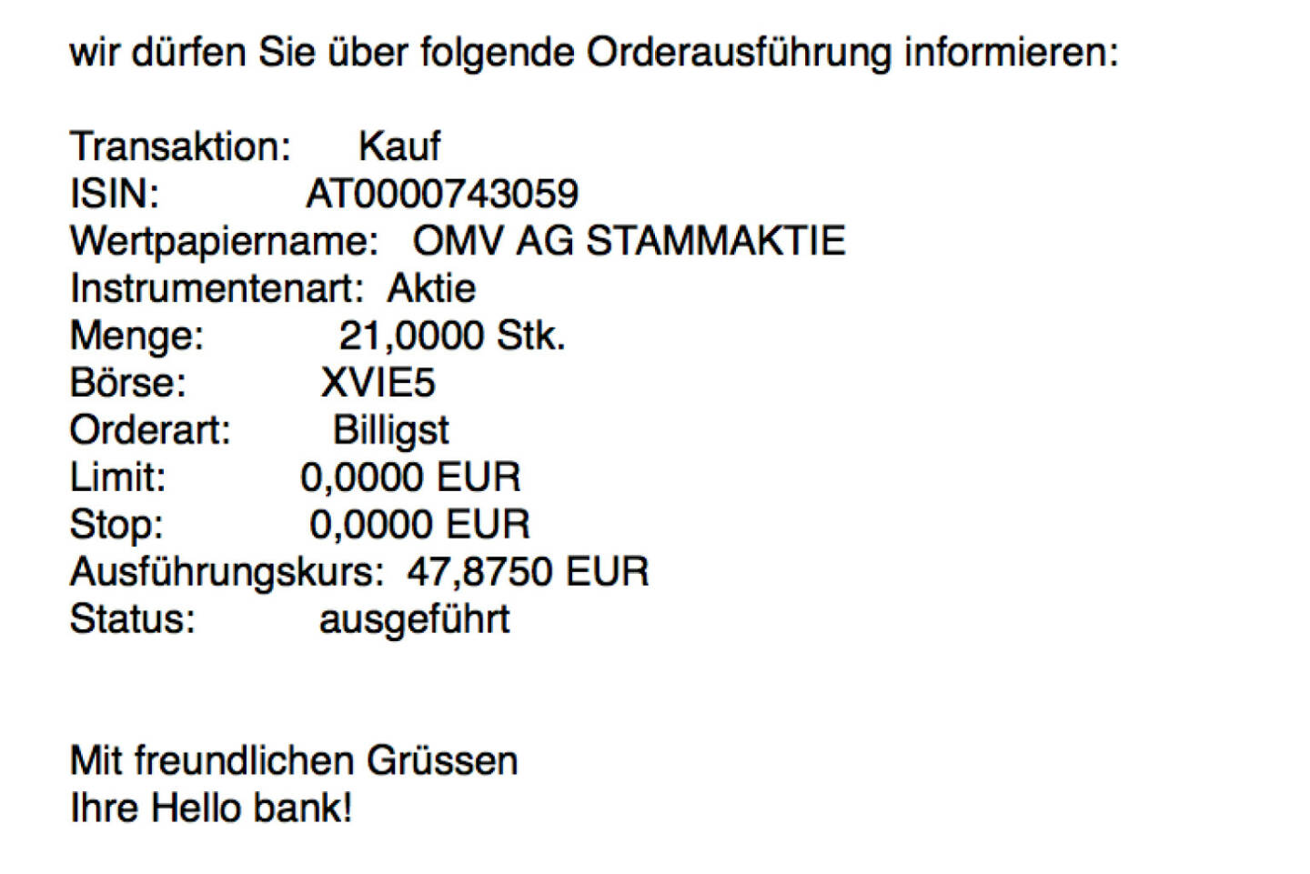 Kauf OMV für #100100hello #goboersewien