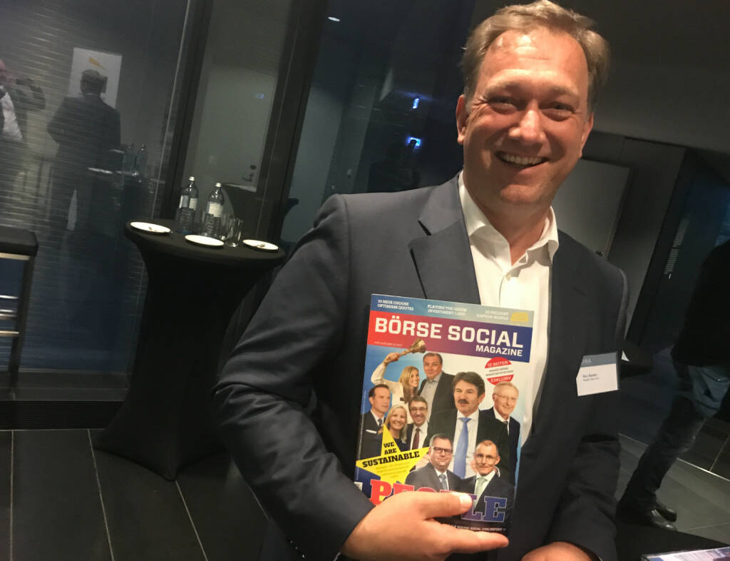 Nico Baader , er war in Ausgabe #5 des http://www.boerse-social.com/magazine auf dem Cover (18.10.2017) 