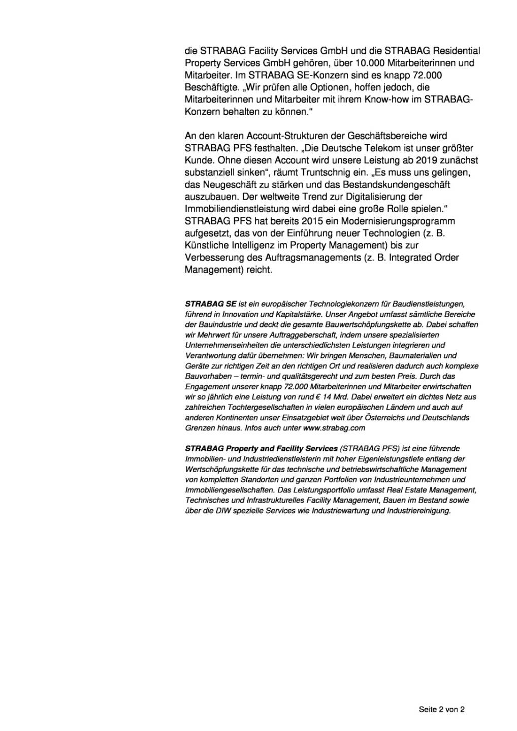 Strabag PFS vor Restrukturierung des Kundenportfolios, Seite 2/2, komplettes Dokument unter http://boerse-social.com/static/uploads/file_2369_strabag_pfs_vor_restrukturierung_des_kundenportfolios.pdf