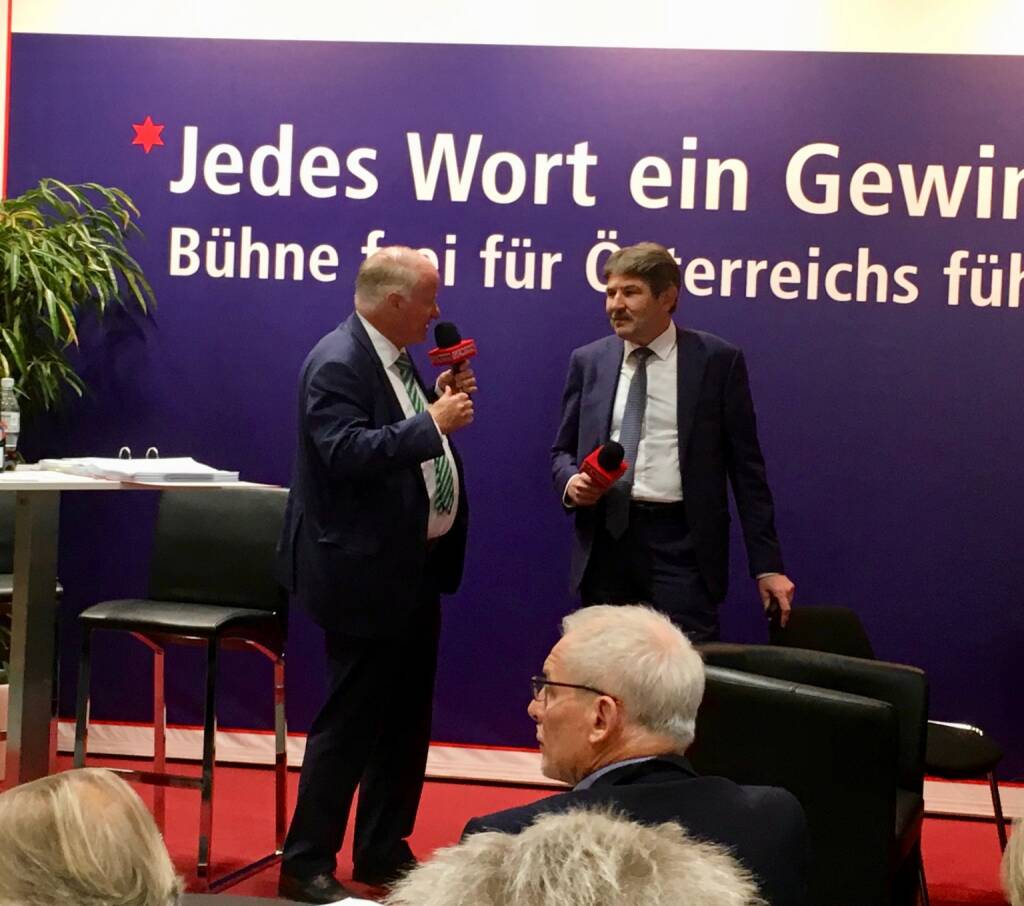 Star der Stunde: Ernst Vejdovszky, CEO S Immo AG (19.10.2017)