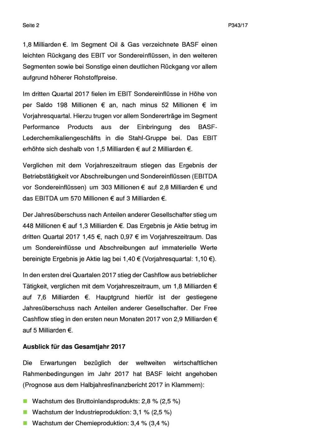 BASF - Q3, Seite 2/6, komplettes Dokument unter http://boerse-social.com/static/uploads/file_2373_basf_-_q3.pdf
