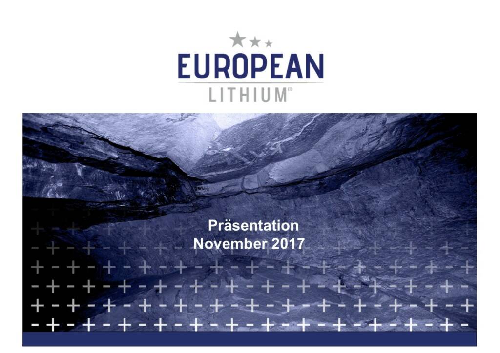Präsentation European Lithium (07.11.2017)