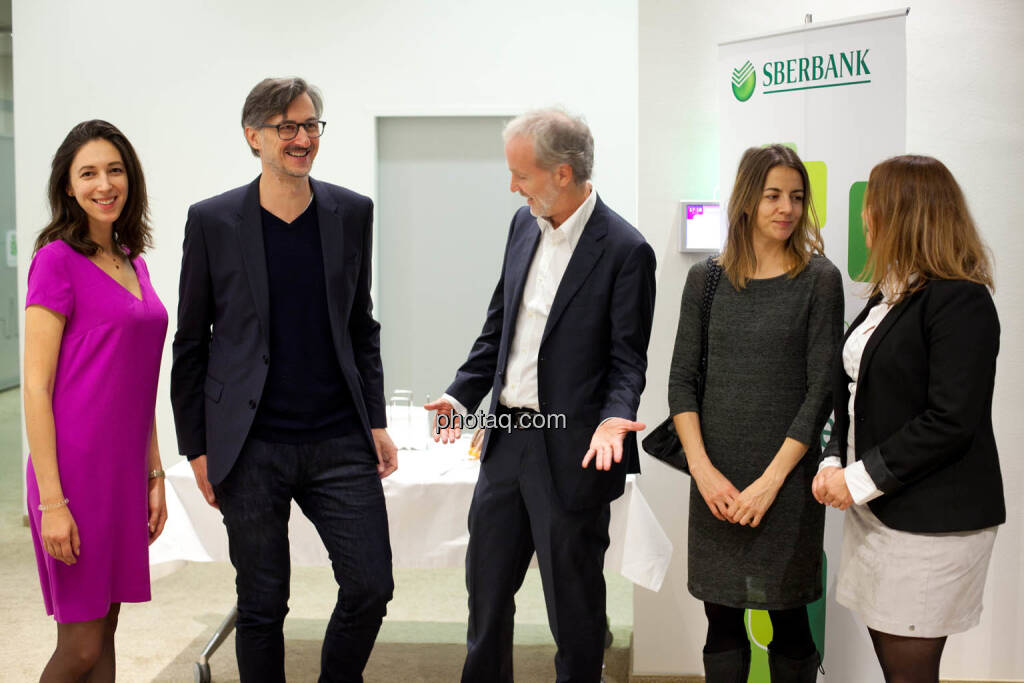 Linda Michalech (Sberbank), Josef Chladek, Christian Drastil, Christine Petzwinkler, Anja Soffa (Sberbank) - (Fotocredit: Michaela Mejta for photaq.com), © Michaela Mejta (08.11.2017) 