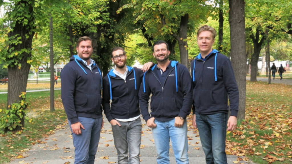 Das Wiener HR Startup JobRocker sichert sich in seiner ersten großen Finanzierungsrunde einen Millionenbetrag. Beim Lead Investor handelt es sich um den Münchner VC SURPLUS Invest. Gründerteam rund um CEO Günther Strenn, Foto: JobRocker, © Aussendung (08.11.2017)