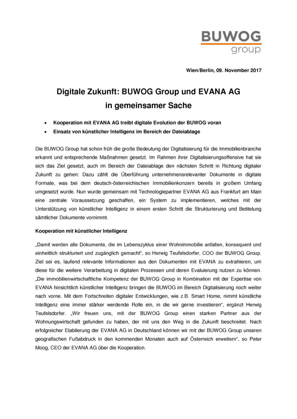 Buwog nutzt künstliche Intelligenz, Seite 1/2, komplettes Dokument unter http://boerse-social.com/static/uploads/file_2386_buwog_nutzt_kunstliche_intelligenz.pdf