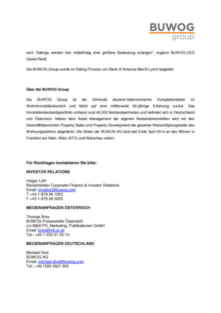 Buwog Group erhält Investment Grade Rating von S&P, Seite 2/2, komplettes Dokument unter http://boerse-social.com/static/uploads/file_2387_buwog_group_erhalt_investment_grade_rating_von_sp.pdf (10.11.2017)