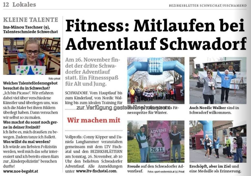 Adventlauf Schwadorf (16.11.2017) 