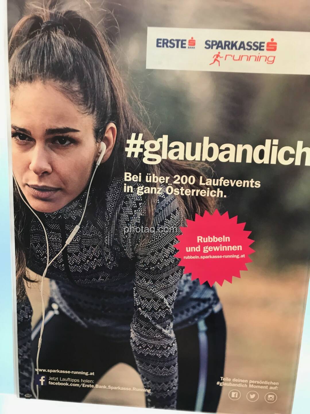 Erste s running - #glaubandich - Bei über 200 Laufevents in ganz Österreich