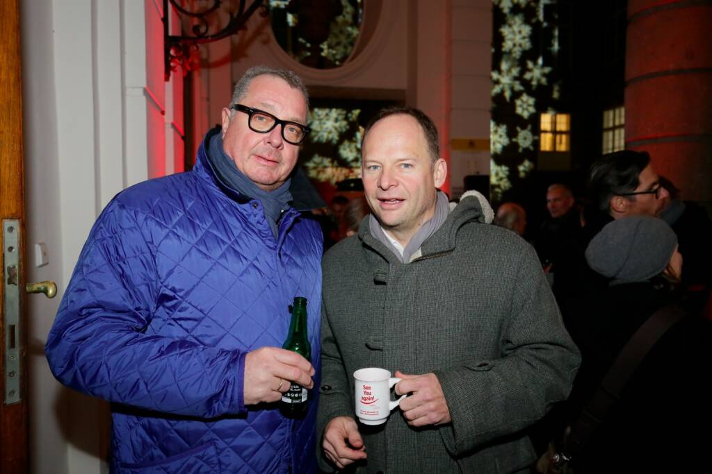 Wiener Stadthalle-Geschäftsführer Wolfgang Fischer, Alex Knechtsberger, (© leisure.at/Roland Rudolph) (12.12.2017) 