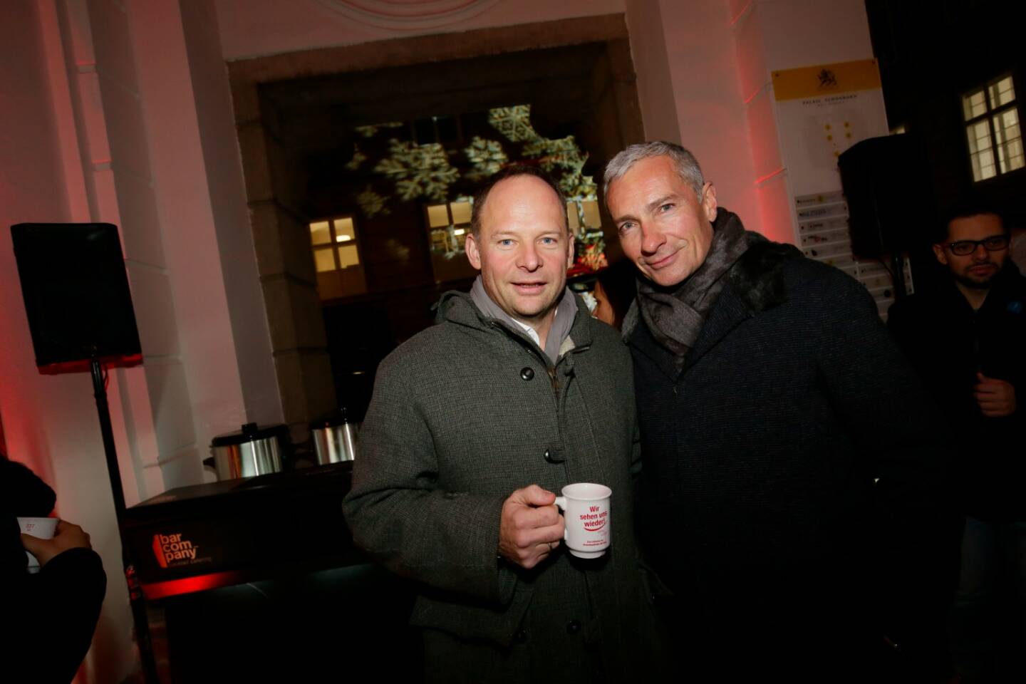 Alexander Knechtsberger und ORF-Moderator Rainer Pariasek (© leisure.at/Roland Rudolph)
