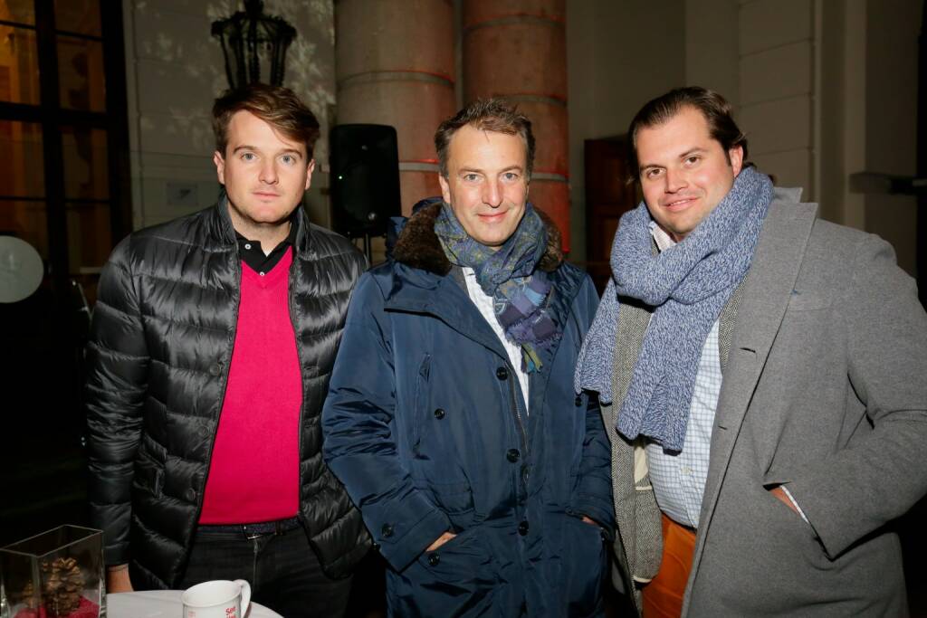 Maximillian Nimmervoll (DIAMIR Holding), Andre Eckert (iab Austria ), Lorenz Edtmayer (DIAMIR Holding) (© leisure.at/Roland Rudolph) (12.12.2017) 