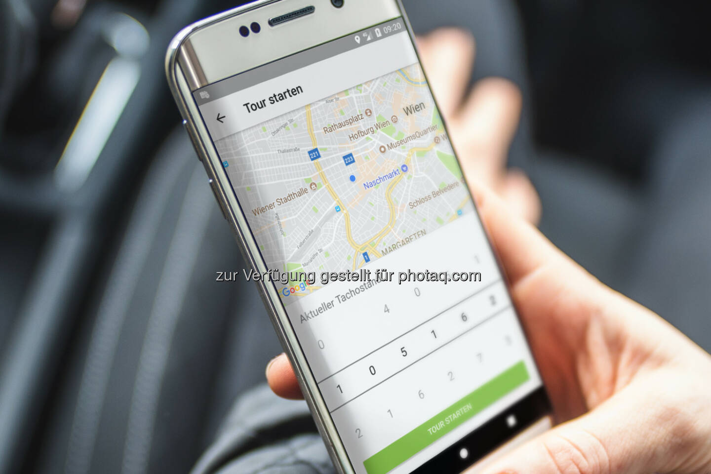 troii Software GmbH: troii Software startet TOUR, die automatische Fahrtenbuch App für Android (Bild: troii Software GmbH)