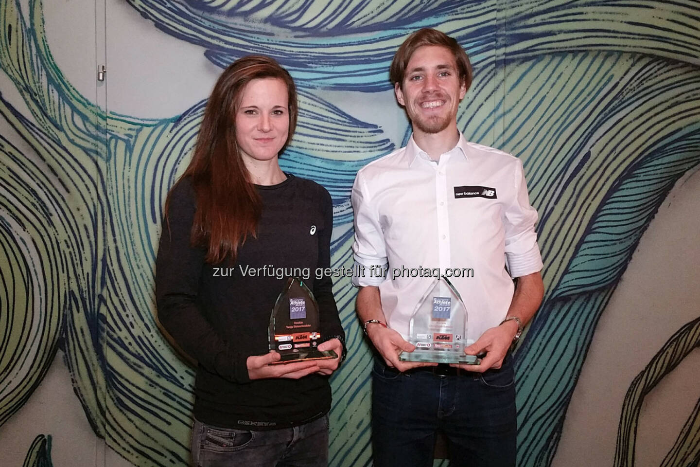 Siegreich in Laufschuhen wie auch im Internet: Tanja Stroschneider und Christoph Sander