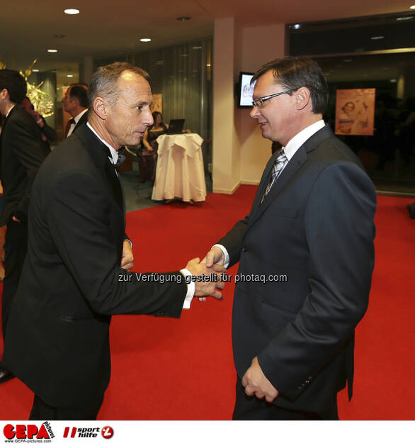 Toni Schutti, Norbert Darabos, © GEPA pictures/ Sporthilfe (15.12.2012) 