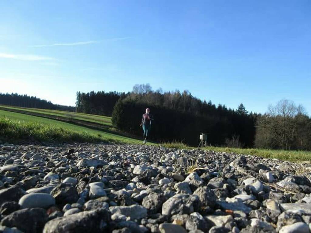 Simone Wesp Sportschnappschuss. 
Jährliche Eröffnung der Trainingssaison.  :-) Eine Woche bei meinen Eltern im Voralpenland wird immer als Trainingslager und Start der nächsten Saison genutzt.
 (27.12.2017) 