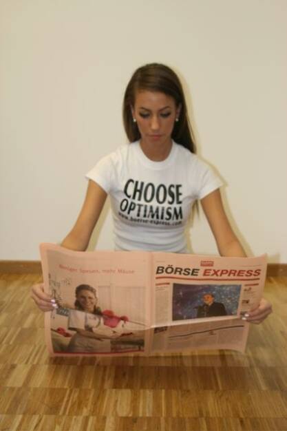 A Choose with a Smeil! Kristina Jovic, © Diverse Fotografen / Aktion wurde vom Börse Express 2014 an photaq/BSN übetragen (01.06.2013) 