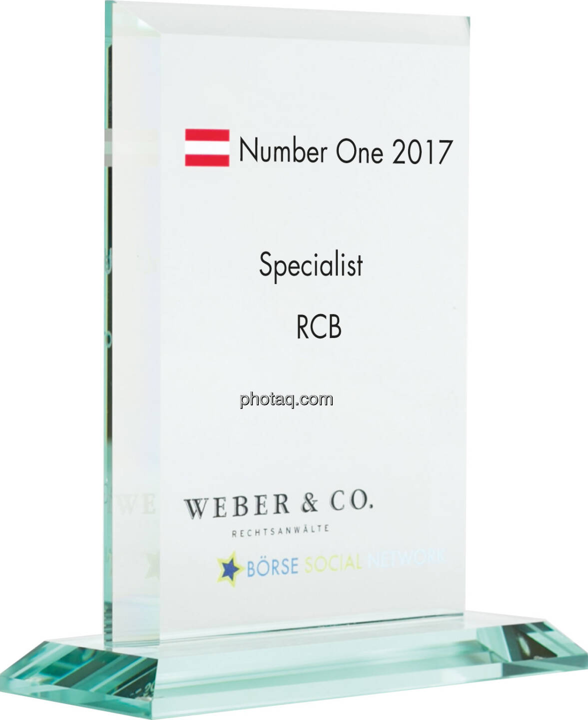 Number One Awards 2017 - Specialist - RCB