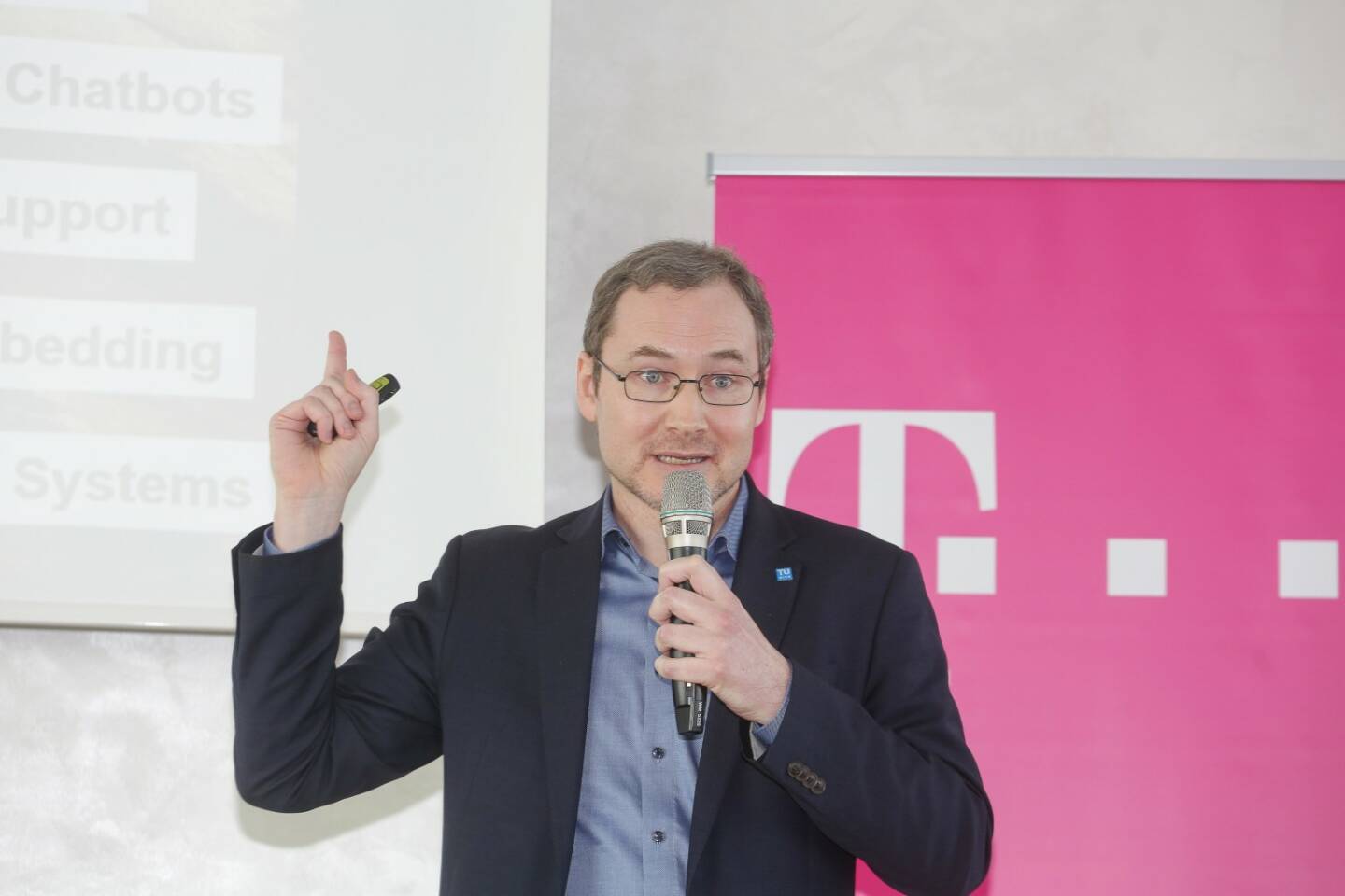 T-Mobile: Die Zukunft ist „data-driven“: Professor Allan Hanbury übernimmt neue Stiftungsprofessur „Data Intelligence“ an der TU Wien; Fotocredit:T-Mobile/APA-Fotoservice/Tanzer
