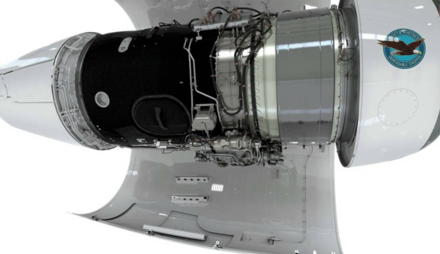 FACC wird die Fan Gehäuse für das PurePower® PW800-Triebwerk von Pratt & Whitney Canada herstellen. Diese nächste Generation von Business Jet-Triebwerken setzt neue Standards bei Leistung und Treibstoffeffizienz. Copyright: Pratt & Whitney Canada