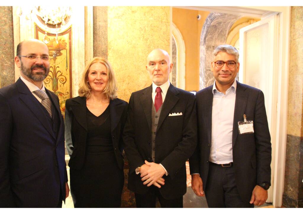 Christian Maier, MzH Beteiligungen, Sabine Duchaczek, Advantage, Markus Lehner Family Office, Omer Rehmann, Capvis Equity. Foto: Family Office Day (04.02.2018) 