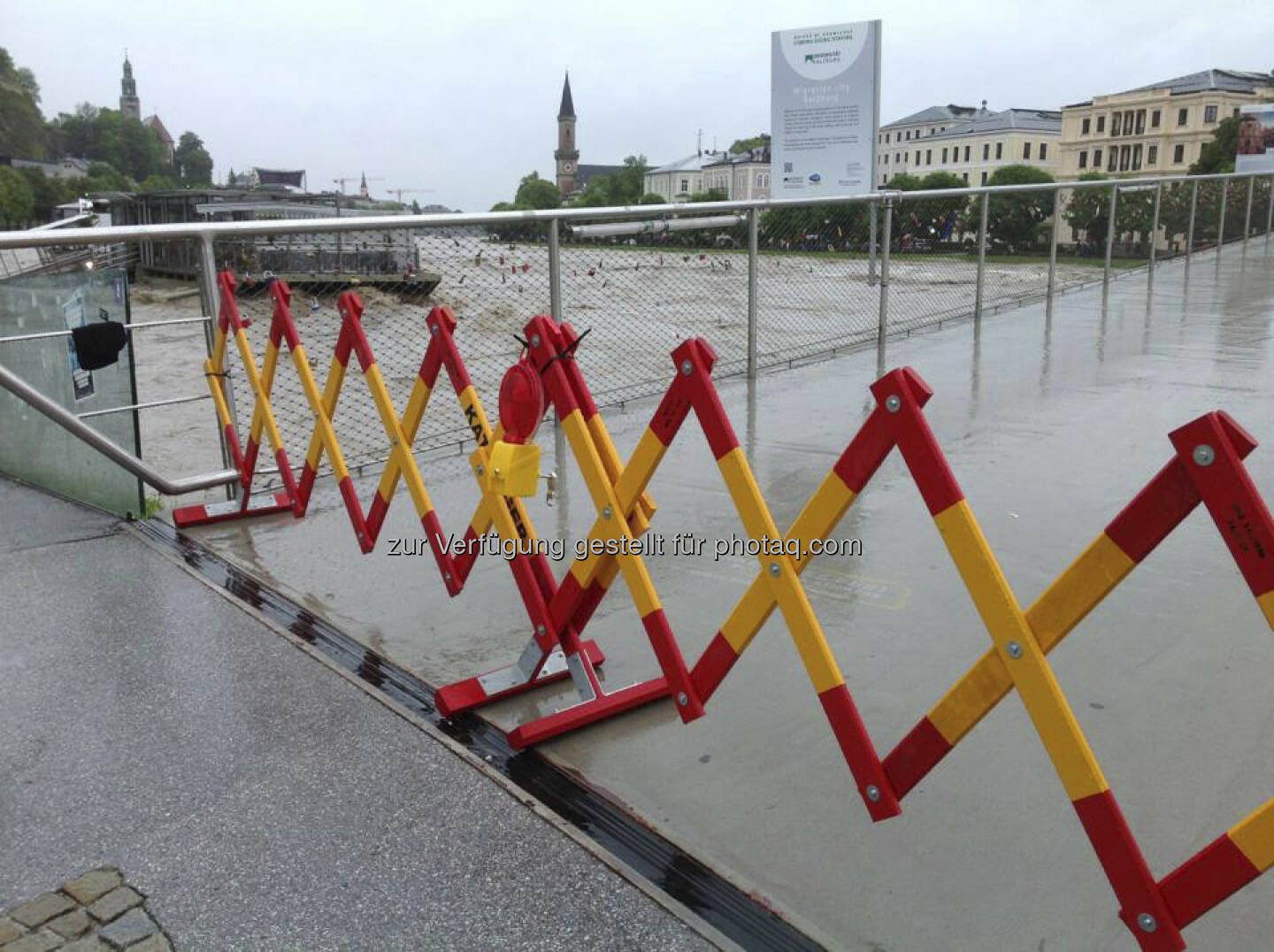 Hochwasser in Salzburg, Salzach