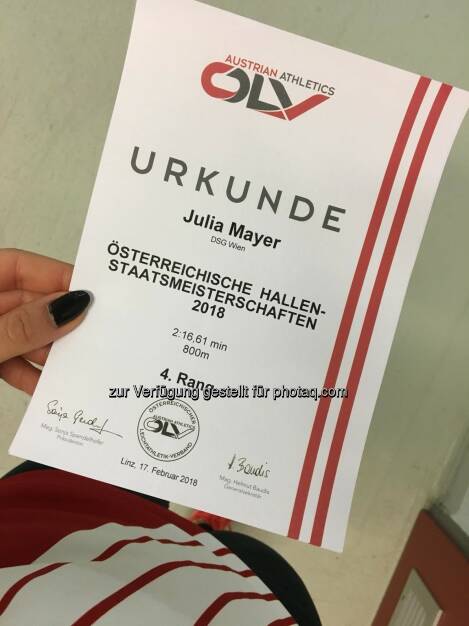 Urkunde (17.02.2018) 