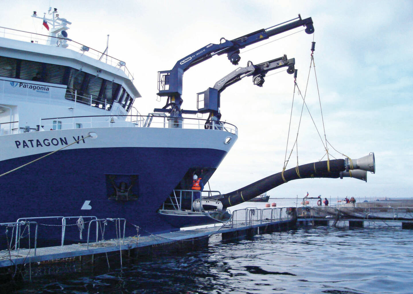 Palfinger Marine Sea Kran Schiff, Credit: Palfinger