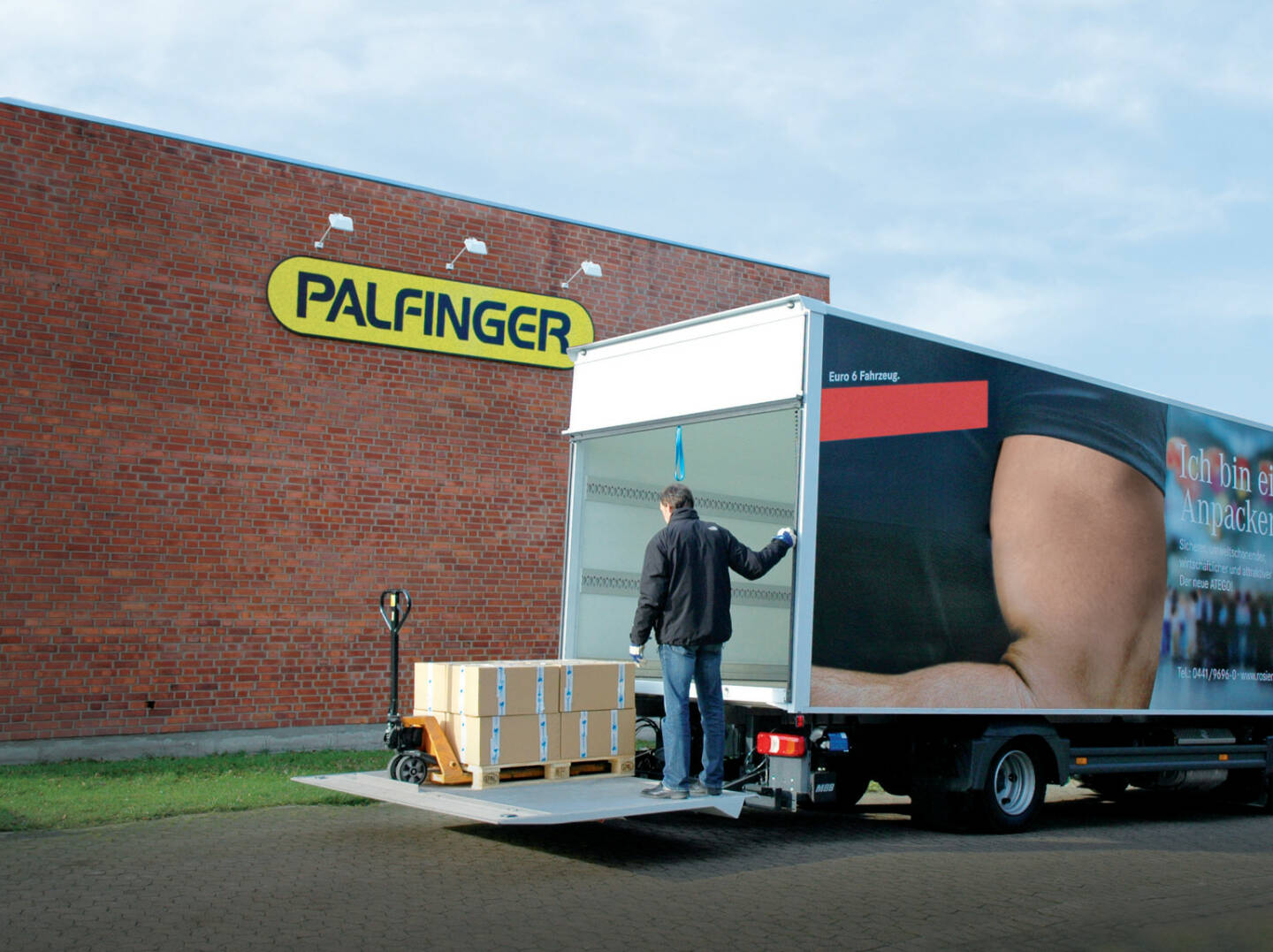 Palfinger, LKW, Lift, Hebebühne, Credit: Palfinger