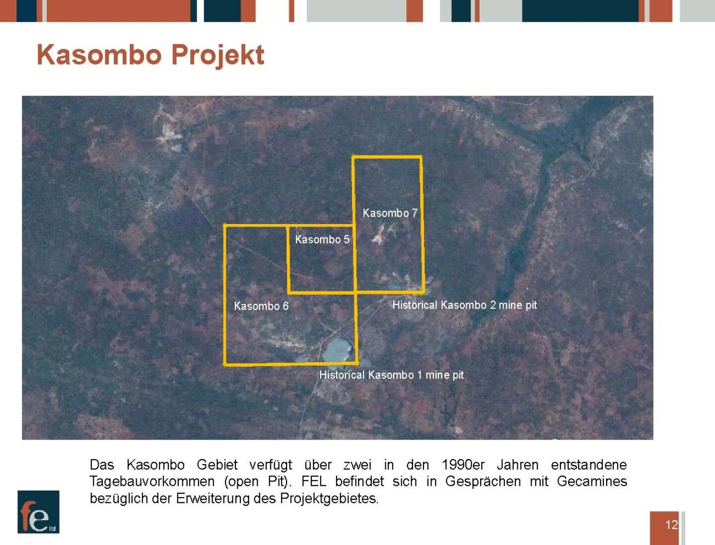 Präsentation FE Limited - Kasombo Projekt