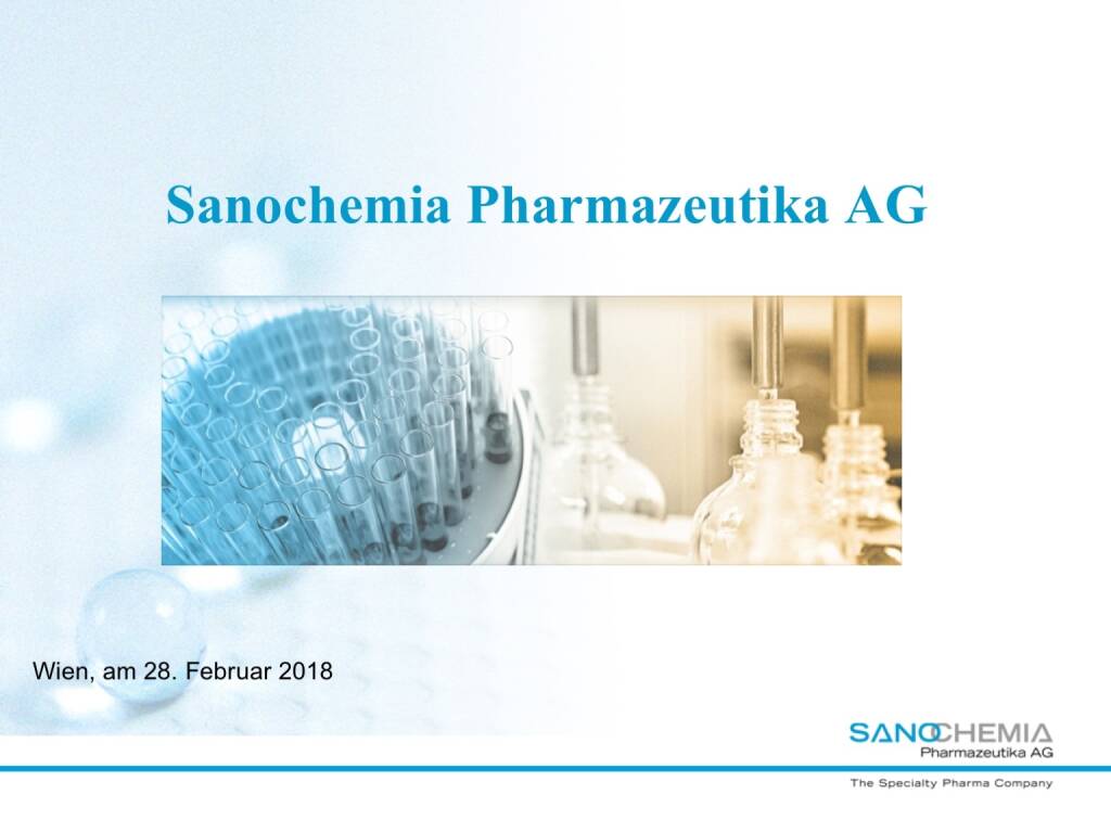 Präsentation Sanochemia - Pharmazeutika AG (27.02.2018) 