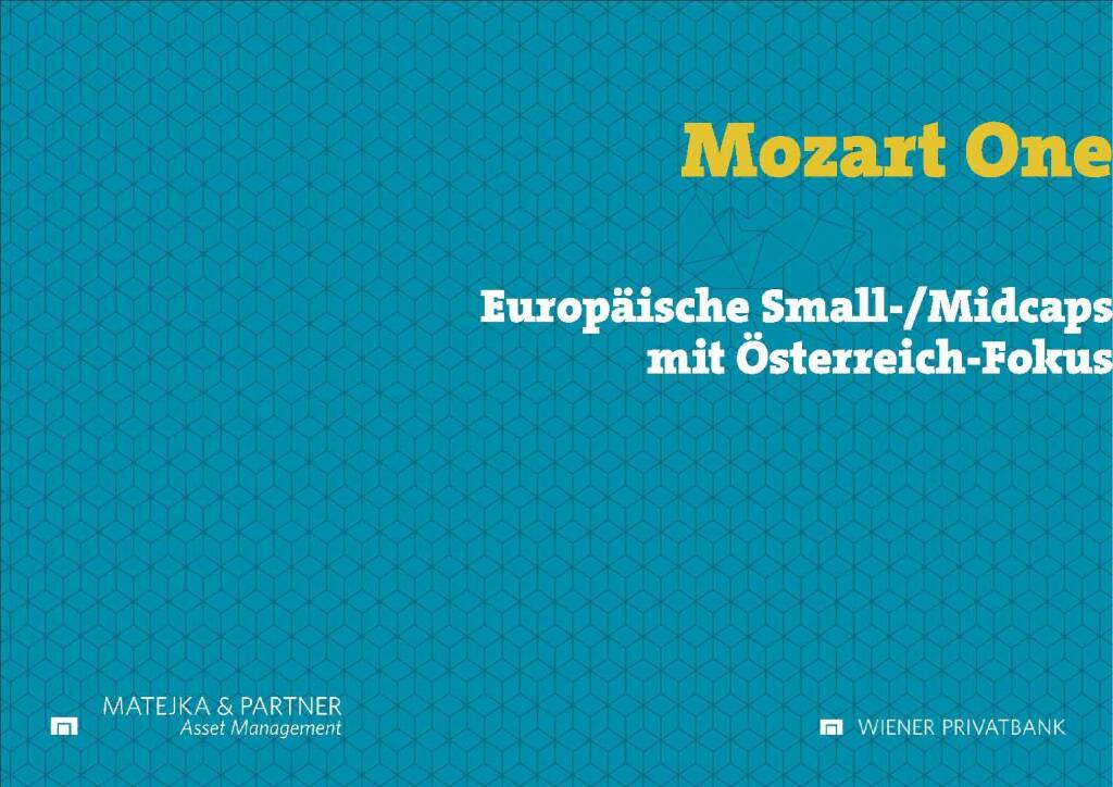 Präsentation Wiener Privatbank - Mozart One (27.02.2018) 
