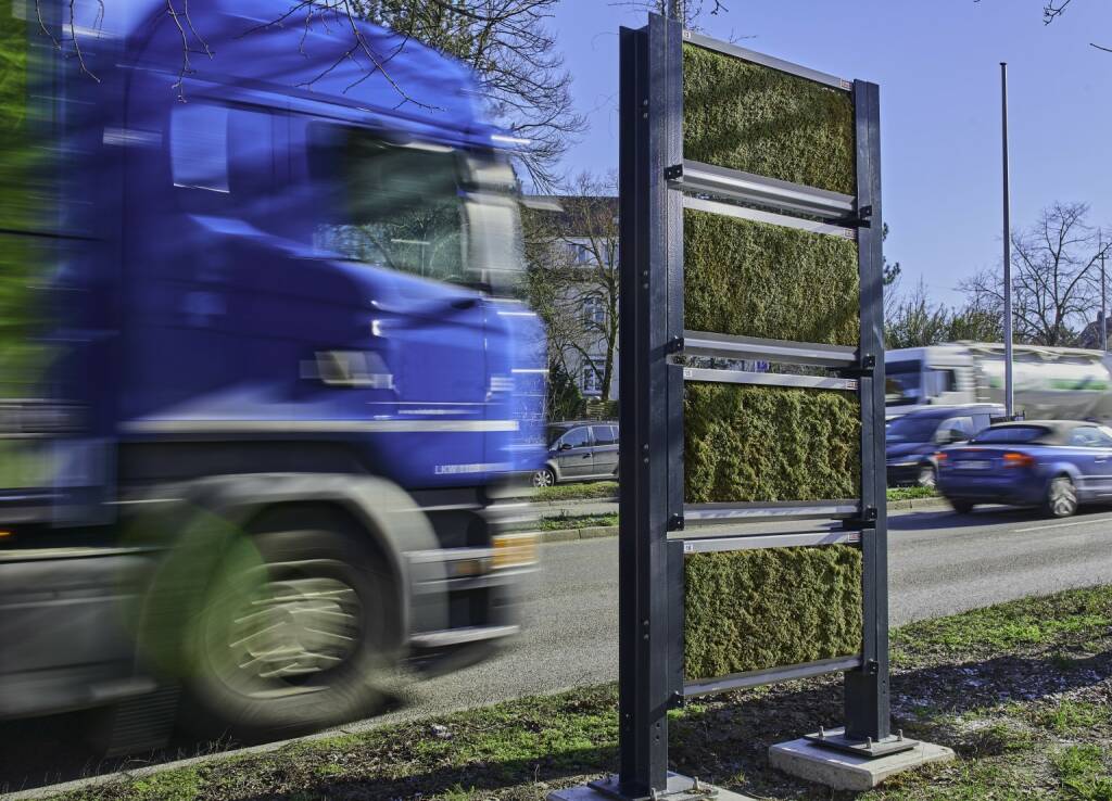 Strabag-Tochter Züblin forscht an feinstaubschluckendem Moos; Credit: Strabag, © Aussender (01.03.2018) 