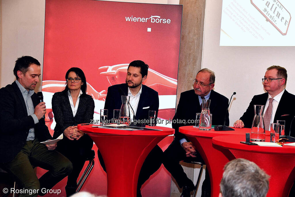 Albert Geiger (Alphazirkel), Gerda Königstorfer (Rosenbauer), Damian Izdebski (Techbold), Leo Schirnhofer (Polytechnik), Gregor Rosinger (Rosinger Group), © (C) Rosinger Group (03.03.2018) 