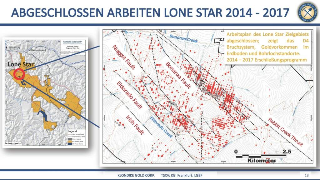 Präsentation Klondike - abgeschlossene Arbeiten Lone Star 2014-2017 (07.03.2018) 