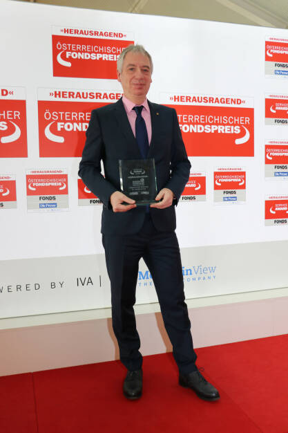 Wiener Städtische Versicherung AG: Fonds professionell Service-Award 2018: „Herausragend“ für Wiener Städtische Versicherung; im Bild: Wiener Städtische Partnervertriebschef Gerhard Heine; Fotocredit: Wiener Städtische, © Aussendung (07.03.2018)