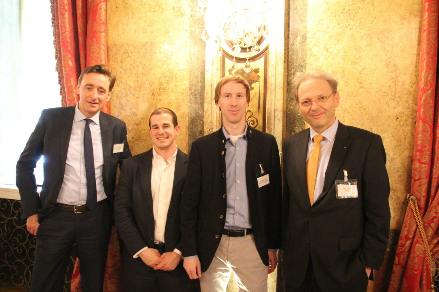 Andreas Ridder (CBRE), Philipp Hain (Reval), Michael Wagner (ERL Immo), Karl Derfler (ADEQAT), Foto: beigestellt