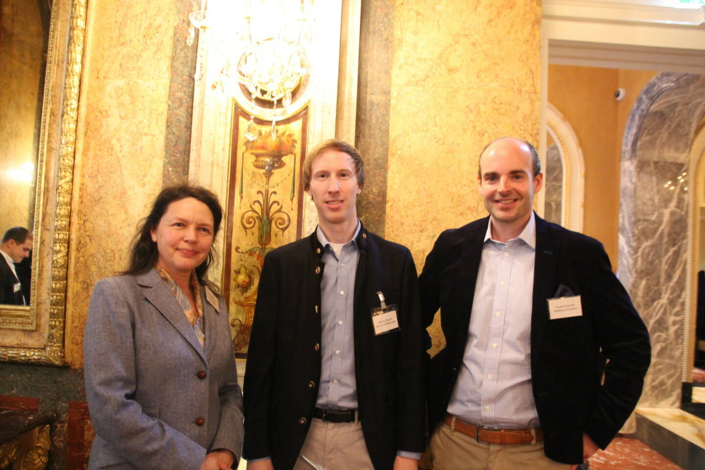 Susanne Müssauer (Graf Familienstiftung), Michael Wagner (ERL Immo), Rudolf Prosoroff (Wettberg Immo); Foto: beigestellt