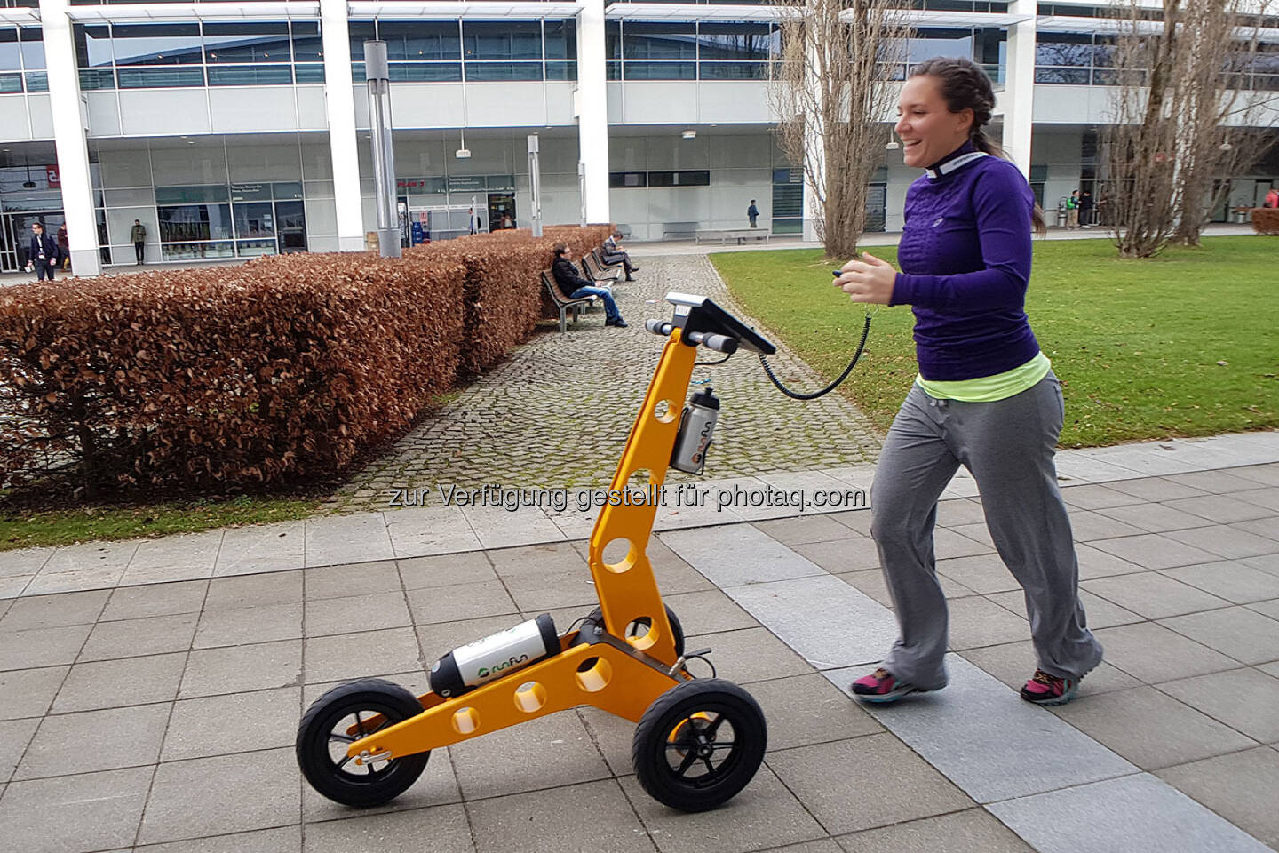 Der Robo-Laufcoach Rufus ist nicht nur für sehbehinderte Läufer ein spannendes Gadget