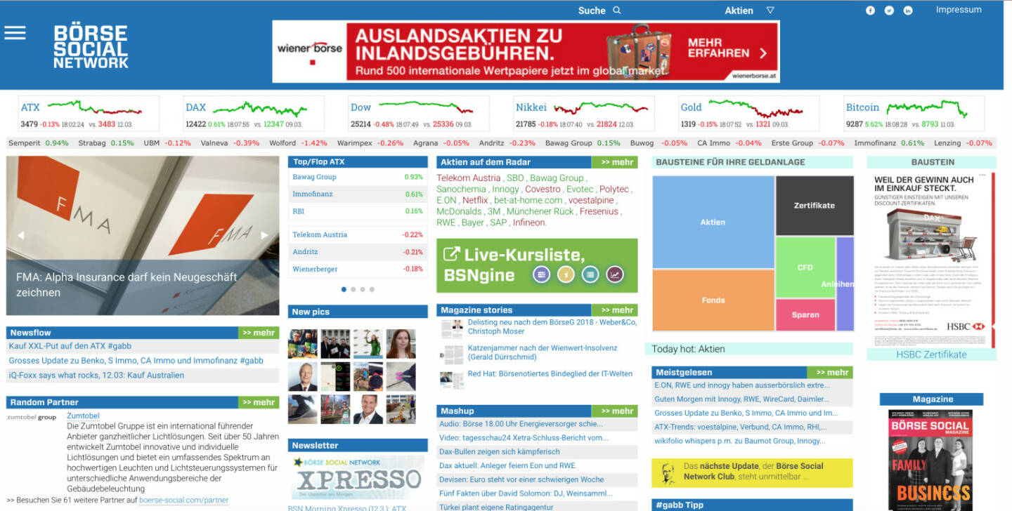 Bausteine der Geldanlage, in Kürze auf boerse-social.com